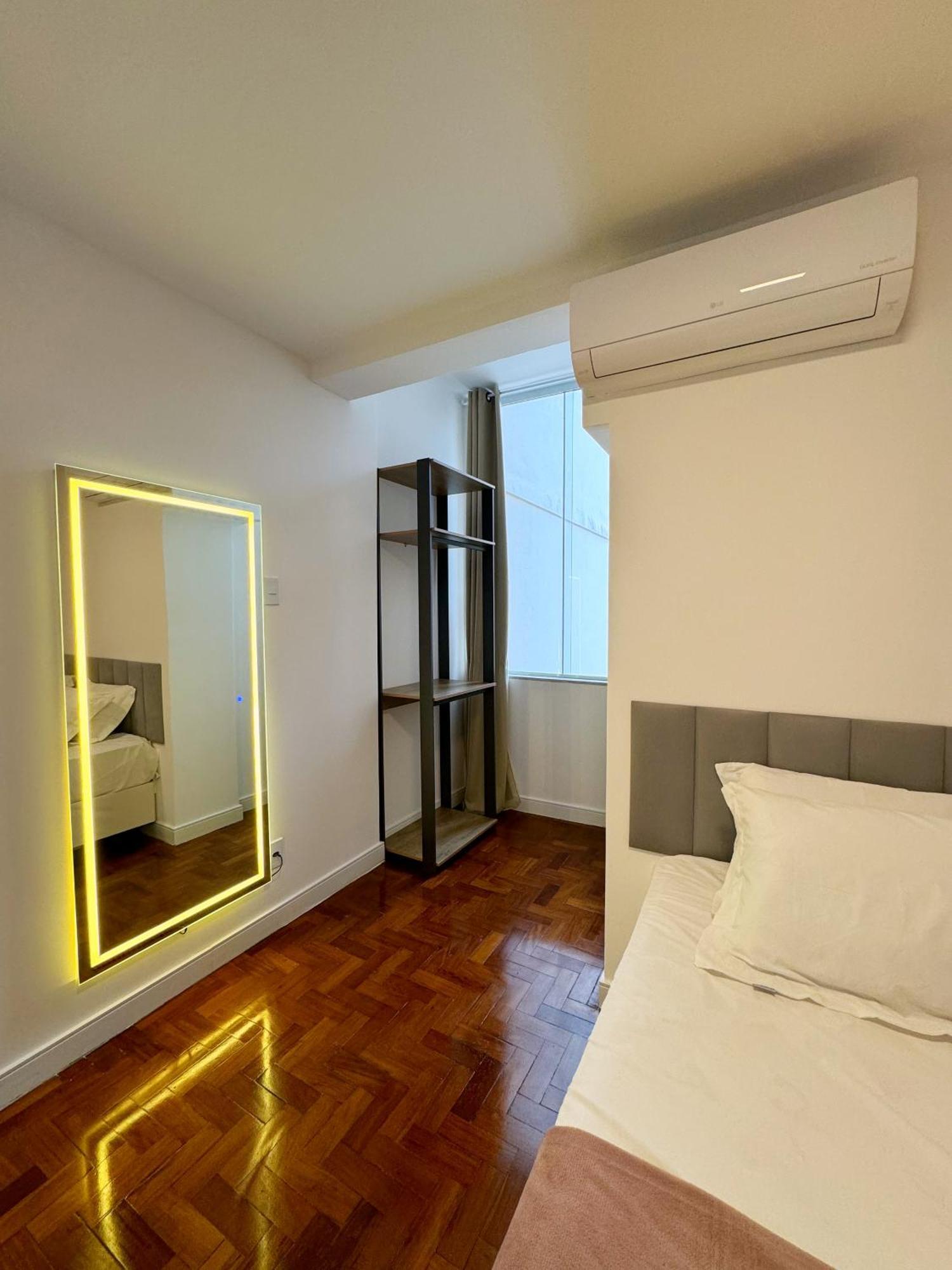 公寓 Copacabana 3 Quartos A 2min Da Andando
